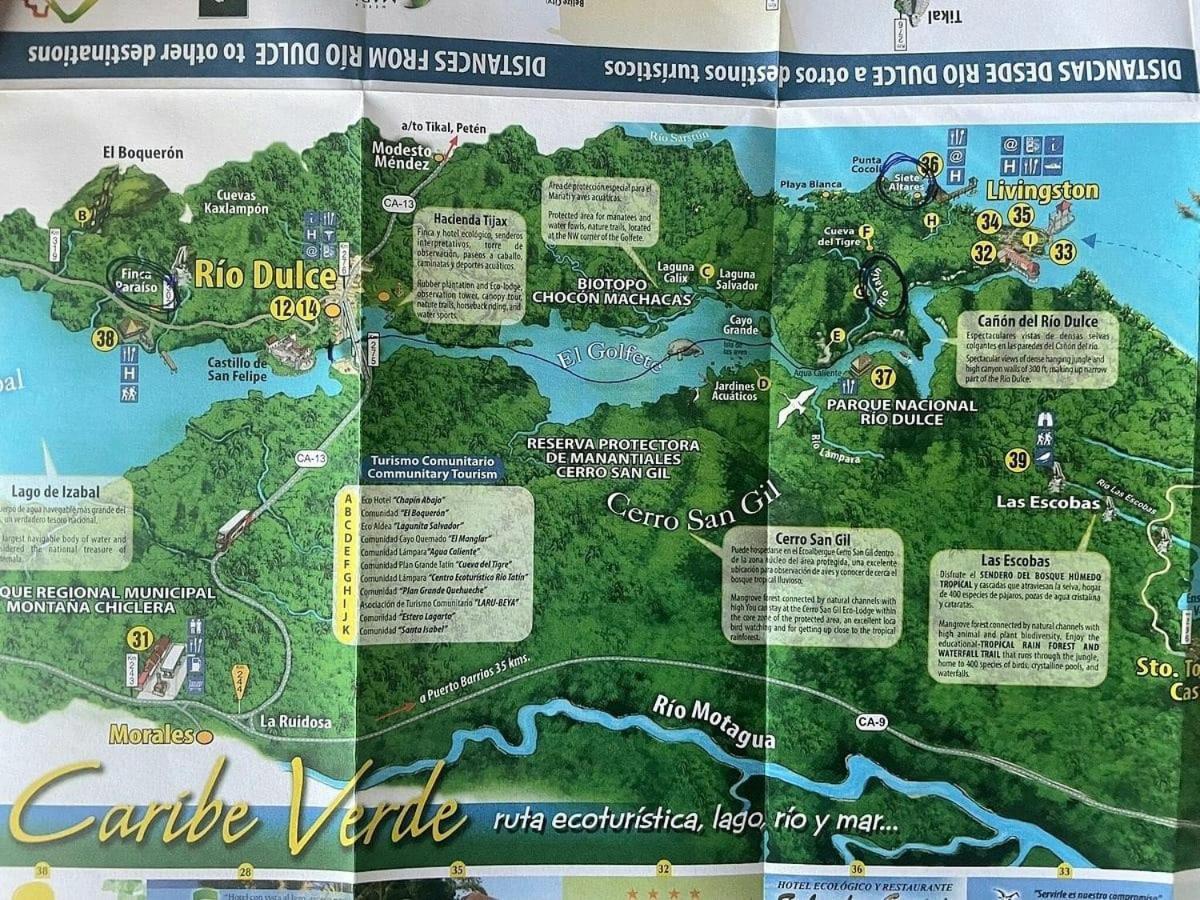Tortugal Boutique River Lodge Rio Dulce Zewnętrze zdjęcie
